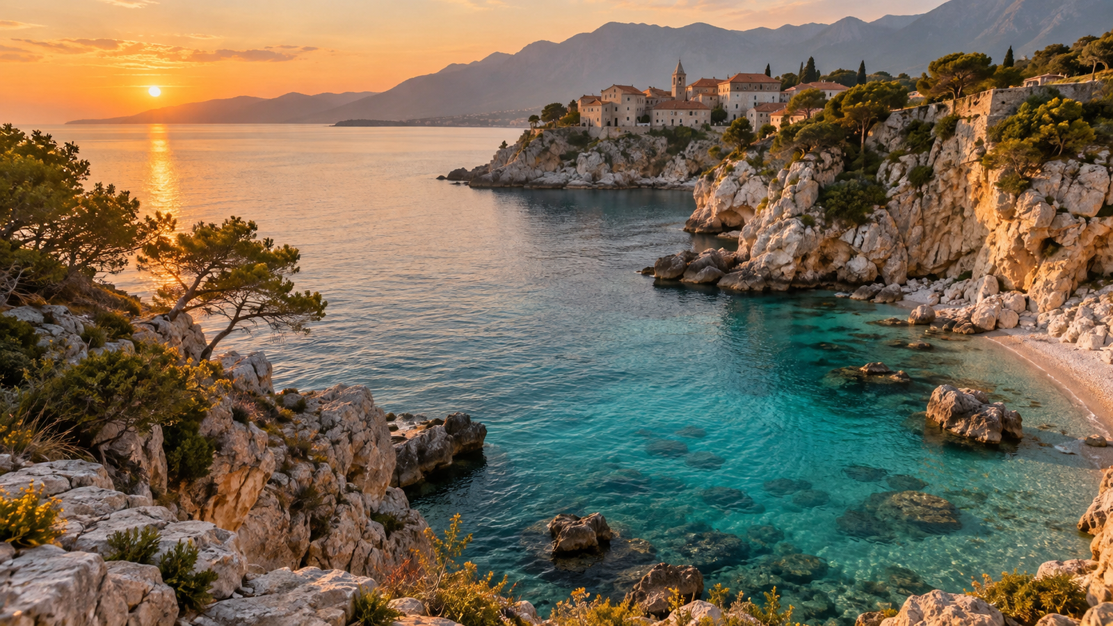 Adriatic-inspired concept illustration